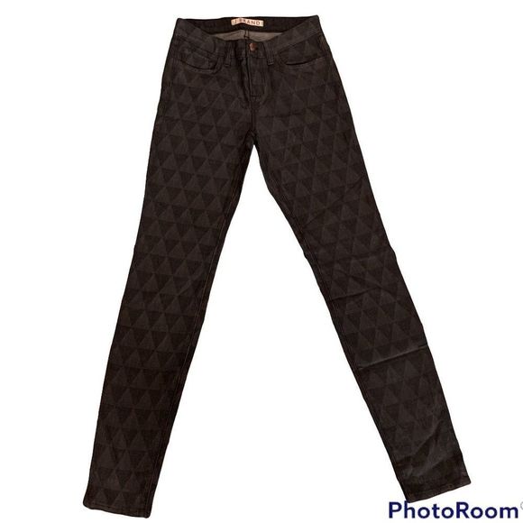 J Brand Black and Gray Distressed Jeans - Picture 2 of 4